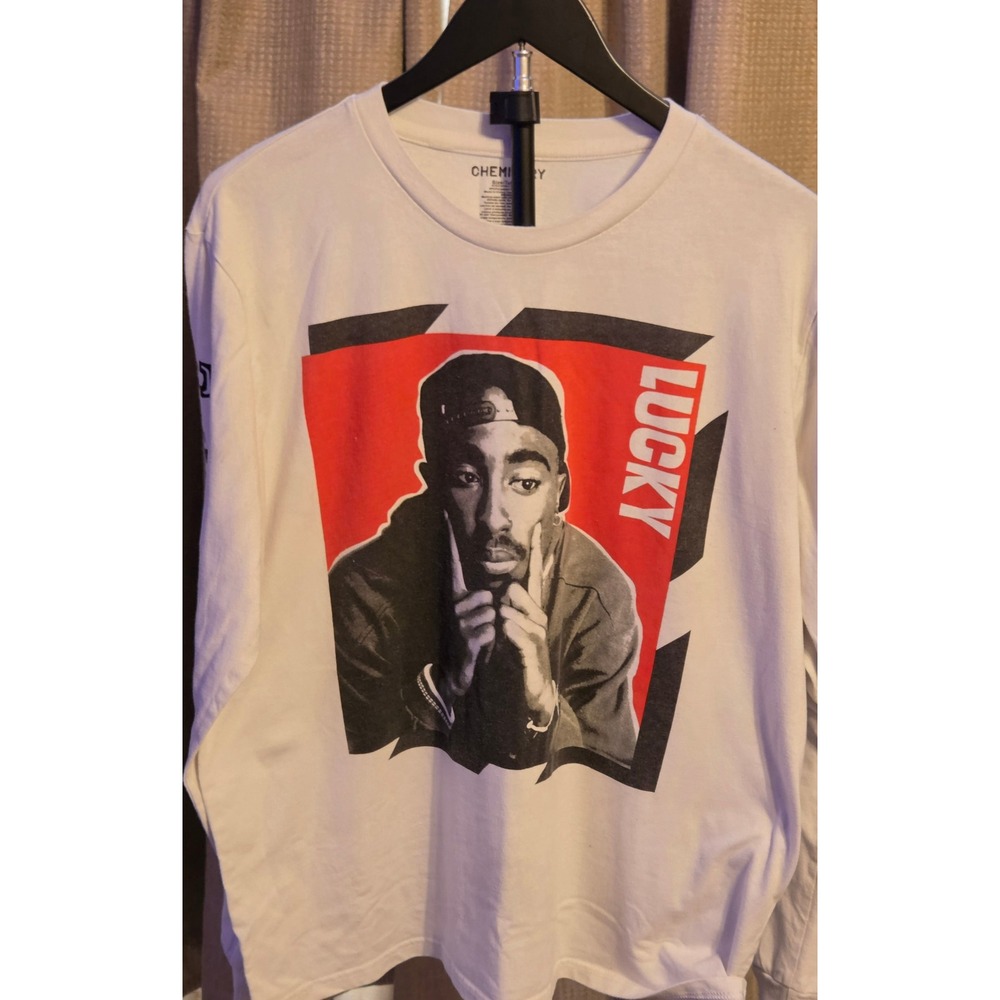Chemistry Tupac Shakur Poetic Justice Long Sleeve Shirt Mens Size XL